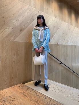 𝓝さん（レディース・161cm）の冬コーディネート