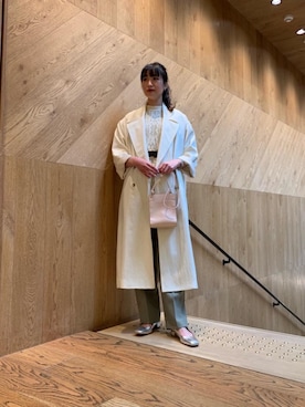 𝓝さん（レディース・161cm）の冬コーディネート