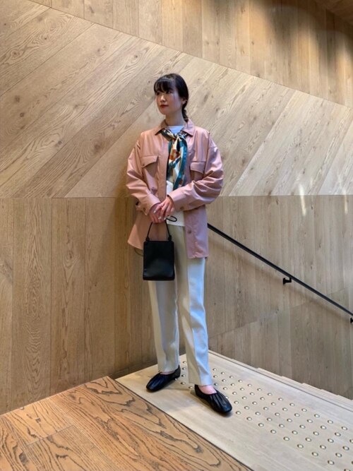 N ビューティ ユース ユナイテッドアローズ 心斎橋店 Beauty Youth United Arrowsのバレエシューズを使ったコーディネート Wear