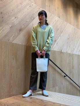 「BEVERLY（ビバリー）のアイテム」を使った、𝓝さん（レディース・161cm）の春コーディネート