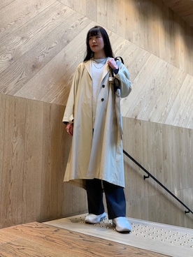 𝓝さん（レディース・161cm）の春コーディネート