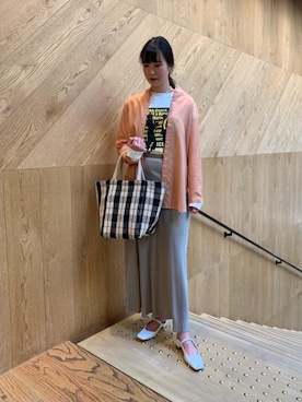 𝓝さん（レディース・161cm）の春コーディネート