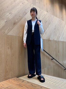 𝓝さん（レディース・161cm）の春コーディネート