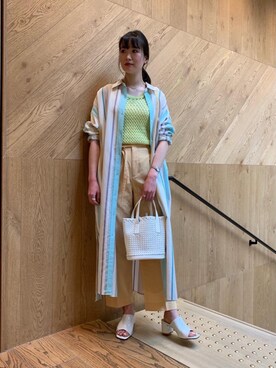 𝓝さん(レディース・161cm)の春コーディネート