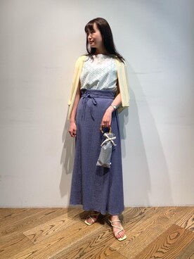 𝓝さん(レディース・161cm)の春コーディネート