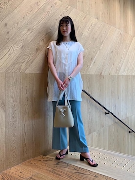 𝓝さん（レディース・161cm）の春コーディネート