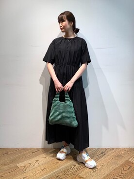 「BAITS（ベイツ）のアイテム」を使った、𝓝さん（レディース・161cm）の春コーディネート