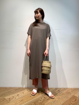 𝓝さん（レディース・161cm）の夏コーディネート