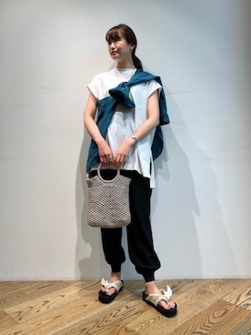 𝓝さん（レディース・161cm）の夏コーディネート