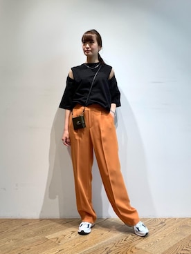 𝓝さん（レディース・161cm）の夏コーディネート