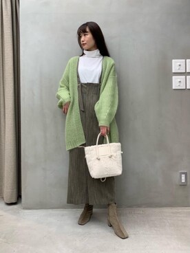 𝓝さん（レディース・161cm）の秋コーディネート