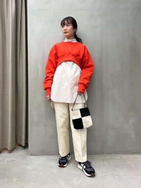 𝓝さん(レディース・161cm)の冬コーディネート