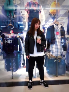 「ADIDAS GAZELLE」｜Jane Shini Chenさん（レディース・150cm）の春コーディネート