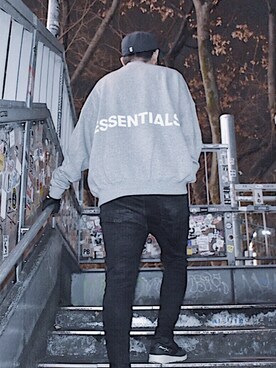 「fearofgod」｜おかわり王子さん（メンズ・180cm）の春コーディネート