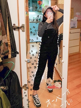 「LEE」｜「アイテム（キャスケット）」を使った、vanillauさん（レディース・158cm）の春コーディネート