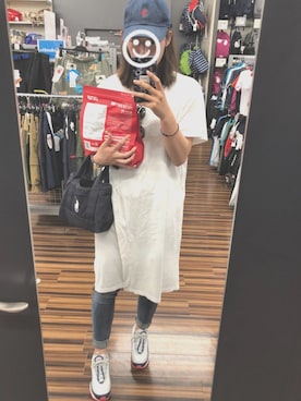 「トレーニング」｜「アイテム（アナログ腕時計）」を使った、こと。さん（レディース・167cm）の夏コーディネート