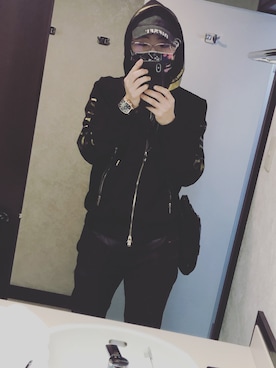 「アイテム（帽子）」を使った、男の人めぐさん（メンズ・173cm・10代）の春コーディネート