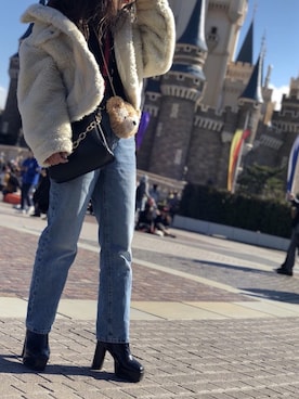 りーちゃんさん（レディース・162cm）の冬コーディネート