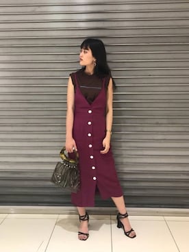 りーちゃんさん（レディース・162cm）の夏コーディネート