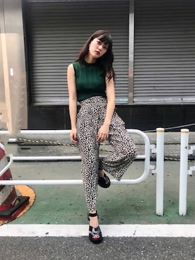 りーちゃんさん(レディース・162cm)の夏コーディネート