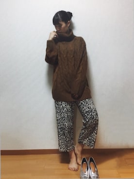 りーちゃんさん（レディース・162cm）の冬コーディネート