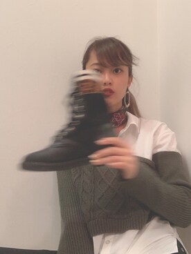 りーちゃんさん（レディース・162cm）の秋コーディネート