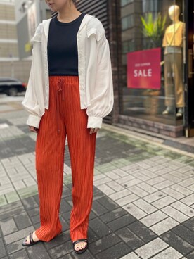 sayakaさん（レディース・158cm）の夏コーディネート