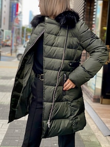  LOVELESS ダウンジャケット(ロング丈) L LOVELESS ダウンコート ダウンジャケット ミレーヌロングダウン