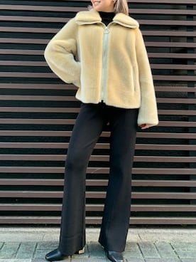 sayakaさん（レディース・158cm）の冬コーディネート