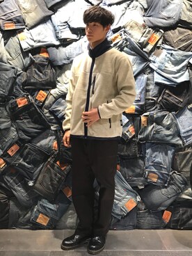 「Right-on（ライトオン）のアイテム（その他アウター）」を使った、Right-on  TOKYOさん（メンズ・175cm）の秋コーディネート