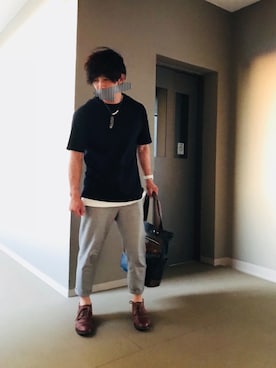 「フェザー」｜「アイテム（腕時計）」を使った、Chuckyさん（メンズ・169cm）の夏コーディネート