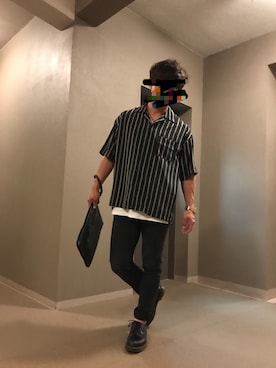 「フェザー」｜「アイテム（腕時計）」を使った、Chuckyさん（メンズ・168cm）の秋コーディネート