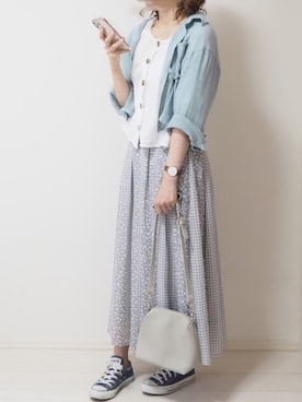 chiyu⁑さん（レディース・160cm）の夏コーディネート