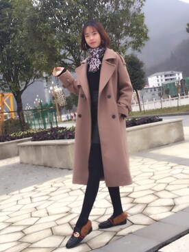 「公园」｜AYAslhyさん（レディース・168cm）の冬コーディネート