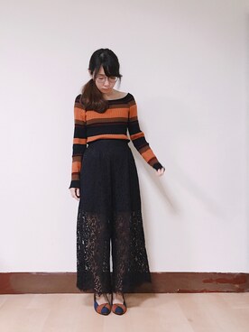 WendyJ.さん（レディース・153cm）の秋コーディネート