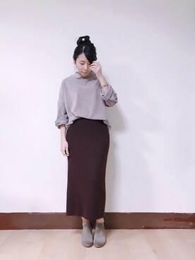 「TAIPEI」｜「アイテム（ブーティ）」を使った、WendyJ.さん（レディース・153cm）の秋コーディネート