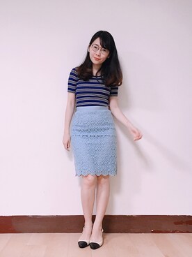 「Boden（ボーデン）のアイテム」を使った、WendyJ.さん（レディース・153cm）の春コーディネート