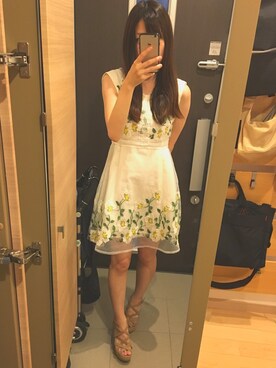 「Cherry Ann（チェリーアン）のアイテム」を使った、K☆さん（レディース・160cm）の秋コーディネート