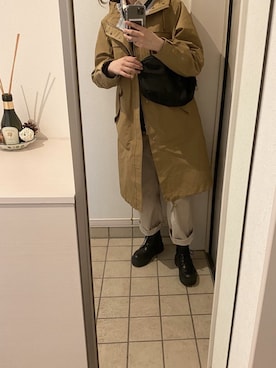 「conges payes ADIEU TRISTESSE（コンジェ ペイエ アデュートリステス）のアイテム」を使った、みーさん（レディース・161cm）の春コーディネート