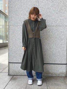 ミスズさん（レディース・161cm）の夏コーディネート