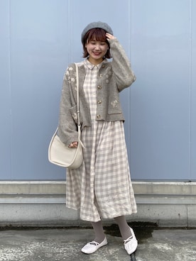 ミスズさん（レディース・161cm）の冬コーディネート