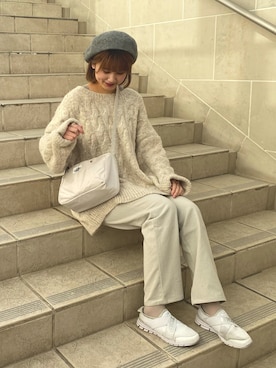 ミスズさん（レディース・161cm）の冬コーディネート