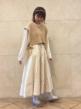 ミスズさん（レディース・161cm）の冬コーディネート