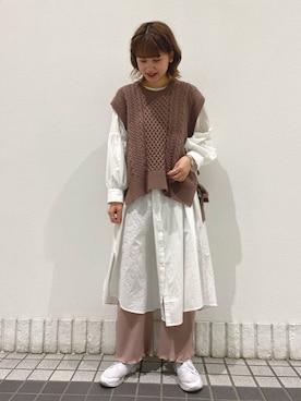 ミスズさん（レディース・161cm）の冬コーディネート