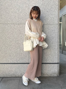 ミスズさん(レディース・161cm)の春コーディネート