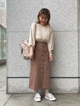 ミスズさん（レディース・161cm）の春コーディネート