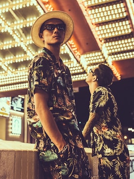 「alohashirt」｜TANAKA (GARDEN CREW)さん（メンズ・173cm）の秋コーディネート