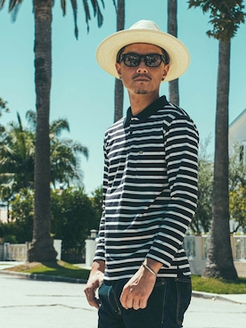 「アイテム（ピアス（片耳用））」を使った、TANAKA (GARDEN CREW)さん（メンズ・173cm）の春コーディネート