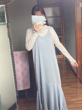 「アイテム（ワンピース/ドレス）」を使った、yunanaさん（レディース・158cm・10代）の秋コーディネート
