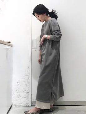 「レプシィム(LEPSIM)」｜「アイテム（チノパンツ）」を使った、mahoさん（レディース・161cm）の春コーディネート